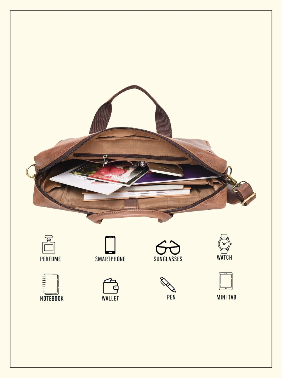 FALCON Messenger Laptop Bag For Men