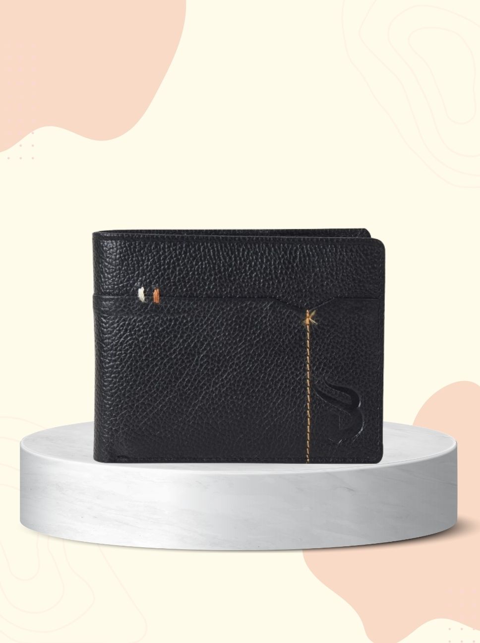 REGALIA RFID Protected Bifold Black Wallet for Men