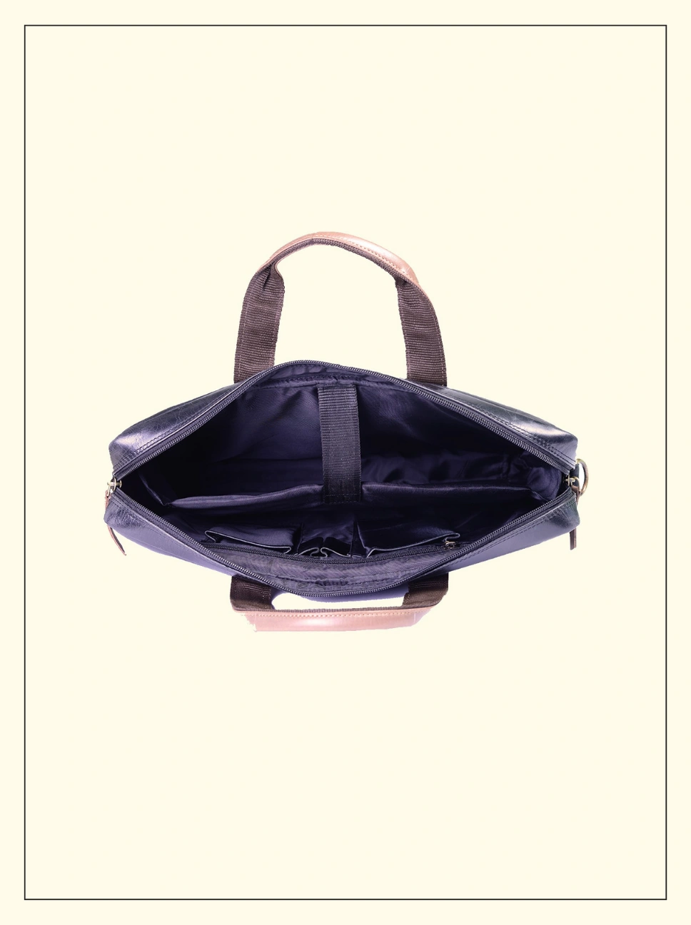 OAKRIDGE Black laptop Bag For Men